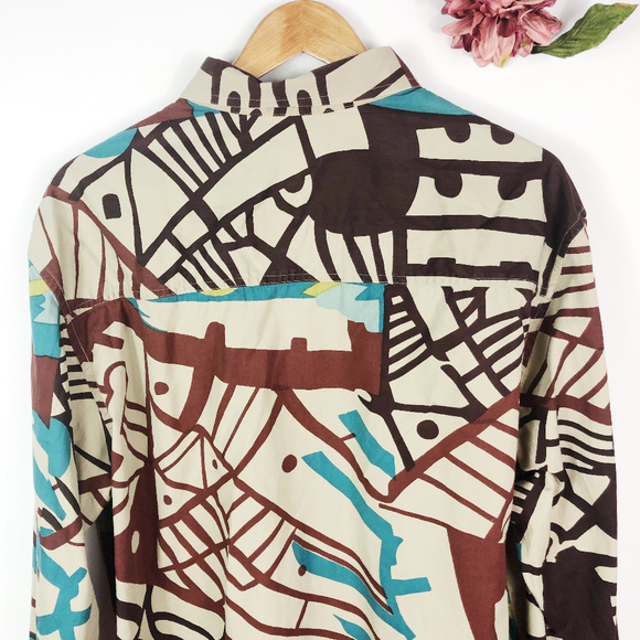 [DESIGUAL] Men's Button Up Collared Shirt - Picture 6 of 7